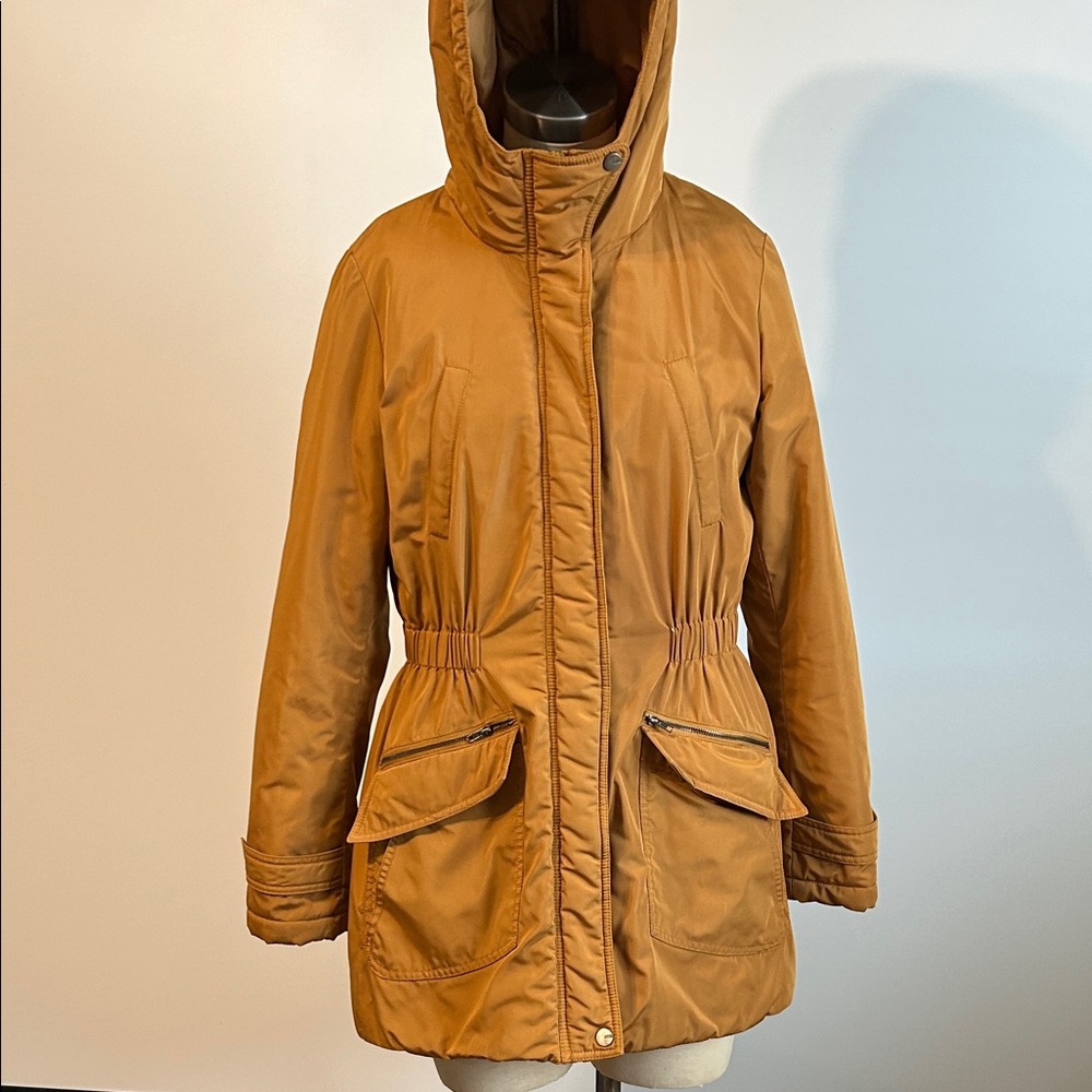 Only Women's Tan Utility Jacket Medium